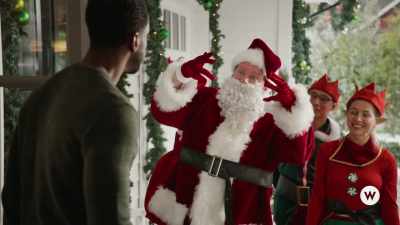 What kept you guys? You're late. - Inventing the Christmas Prince