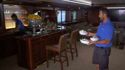 What kind of chef starts plating - Below Deck Down Under