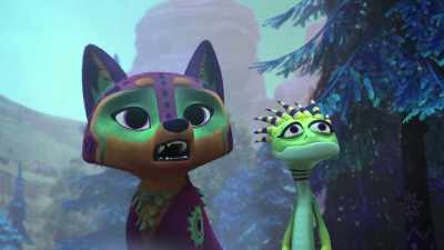 What kind of crazy creature
would ruin all your art? - Spirit Rangers