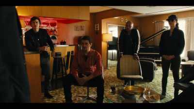 -What kind of security?
-There's a doorman, - Jett