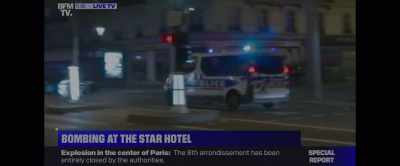 What we know is the explosion
took place around 11 p.m., - AKA