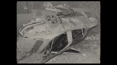 What was left of it after the accident - The Other Side of the Wind