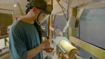 What you look at is not
where the tool is, - Handmade: Britain's Best Woodworker