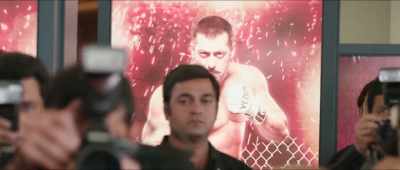 What makes this more exciting is
that his wrestler is an Indian! - Sultan