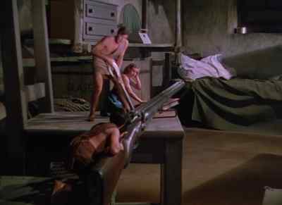 What makes you think he'll go
to bed when he comes in? - Dr  Cyclops