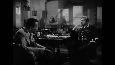 What makes you think I'd stick my neck out for LaszloBecause one you bet 10 000 francs he'd escapeTwo you've got the letters of transit Don't bother to deny itAnd you might do it simply because you don't like Strasser's looksAs a matter of fact I don't - Casablanca