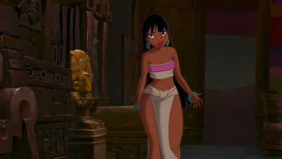 You're going to need my help Scoffs What makes you think we need your helpCk ck Are you serious Whinnies - The Road to El Dorado
