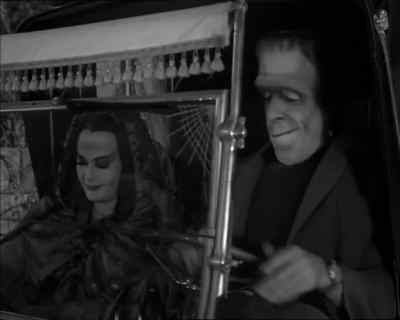 What movie is playing
tonight, Herman? - The Munsters