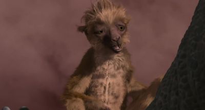 What you need is a little help from the love monkey - Dinosaur