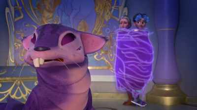 -What? No. Get here and get us to safety.
-[raterpillar growls] - Unicorn Academy