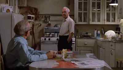 -What?
-Nothing. - Going in Style