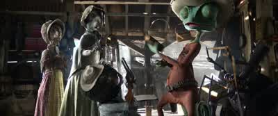 What Now remember sonstay in school eat your veggies burn everything but ShakespeareWho's Shakespeare Sheriff Rango - Rango