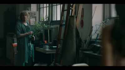 What? Oh...just a guy
who bought some work. - The Unusual Suspects