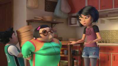 -What? Oh, you mean cheese
puffs? No, it's... It's pollen. - Abominable and the Invisible City
