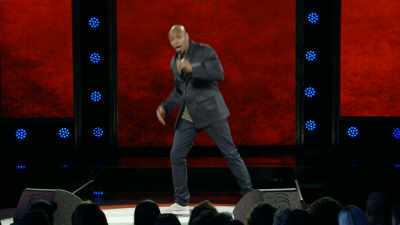 "What? Oh, shit! What's up, Dave?
Come on back. - Dave Chappelle: The Age of Spin