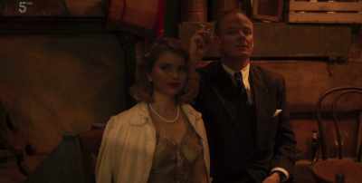 What on earth would Agatha Christie
be doing here? - Agatha and the Midnight Murders