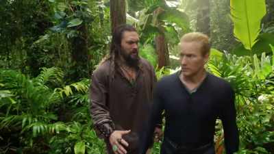 - What?
- Or a slice of 'za? Pepperoni? - Aquaman and the Lost Kingdom