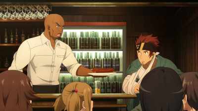 - What? Ow! What the hell!
- You got a problem? - Sword Art Online: The Movie – Ordinal Scale