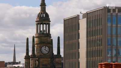 What he proposed
in his infamous 1945 report - Scotland from the Sky