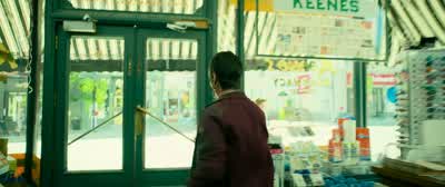 What? Push, don't pull, you moron. Oh. Heh. Thanks. - It Chapter Two