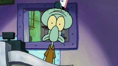 What'’s strange about this
is that Squidward - SpongeBob DocuPants