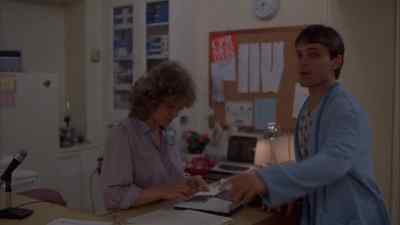 WHAT’S--WHAT’S
THAT LADY DOING SHE HERE? - The Sender