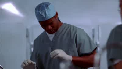 What? It moved. I don't think so. It moved, doc. Remind me to check our inventory of alcohol swab... - NCIS