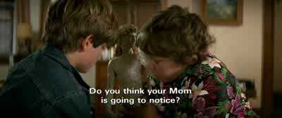 - I wonder if she'll notice. - The Goonies