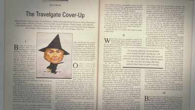 What we saw
conservative journalism - The Clinton Affair