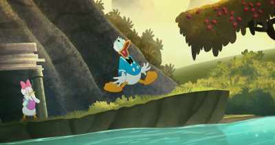 What?
(screams) - Legend of the Three Caballeros