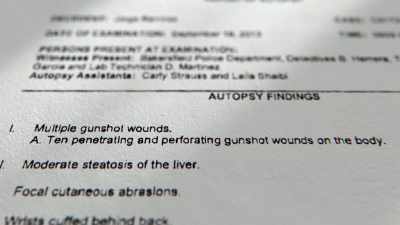 What you see coming
out after this operation - Killing County