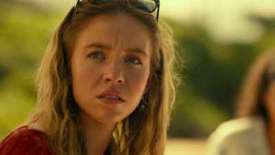 What if she
just splashes back onto the beach? - The White Lotus
