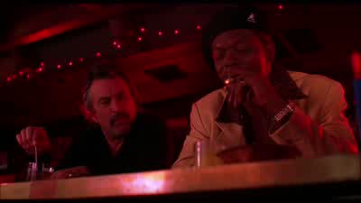You know she's just one of the bitches I got set upI got Mel over in Hermosa Beachand I rent this little place for Simone over in Compton where you re stayingand about four blocks away I got this young 19 year old country girl named SherondaI found her on - Jackie Brown