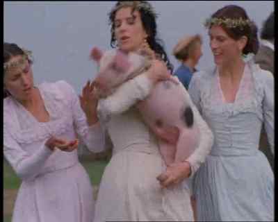 - What should we call her?.
- Rosie's pig. - Jude