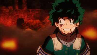 What should we do?
The kids are still here. - My Hero Academia: Heroes Rising