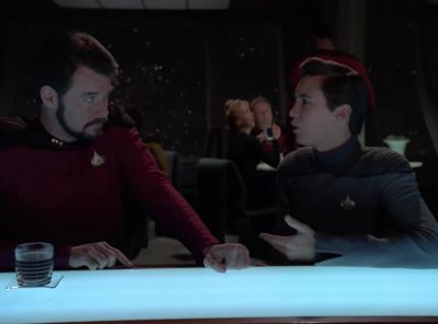 What should I say?
How do I act? What do I do? - Star Trek: The Next Generation
