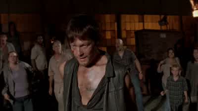 What should we do with them, huh? - The Walking Dead