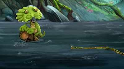 -What?
-(Sighs) - Gigantosaurus