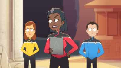 - What?
- Starfleet is forbidden - Star Trek: Lower Decks