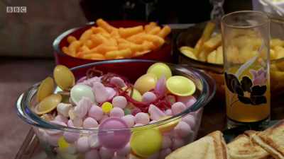 What started as an occasional treat has snowballed. - Back in Time for Dinner