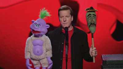 - What was that?
- Burning your mouth. - Jeff Dunham:  I'm With Cupid