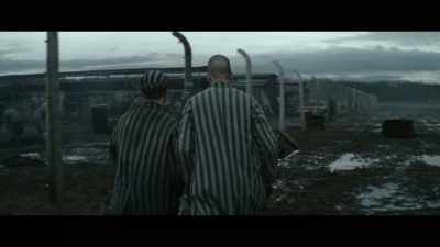 -What was that?
-He was messing with me. Here, grab it. - The Auschwitz Report