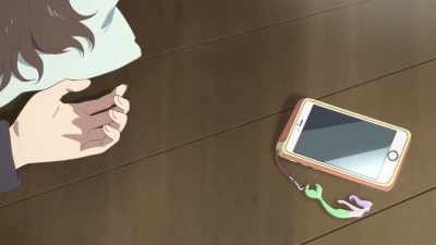 What was that just now?! H-hello?
Hello? Oh, no! - Kase-san and Morning Glories