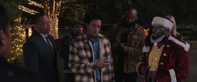 - What is that?
- Little known Santa fact number four. - Dashing Through the Snow