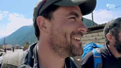 What?
That means, um, "Have a good day." - From Russia to Iran: Crossing Wild Frontier