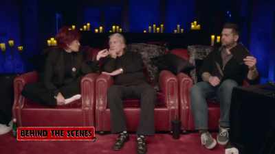 What was that movie called
we were watching last night? - The Osbournes Want to Believe
