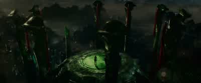 A great light has gone out in the universeAbin Sur is deadFour of my Lantern brothers killedThe inhabitants of two worlds annihilated by an unknown enemyAn enemy that possesses the yellow power of fearWe know it originated from within the Lost SectorWe - Green Lantern