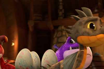 - What was that?
- That was me. It's past second lunchtime. - Dragons: Rescue Riders