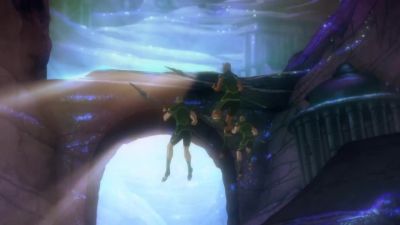 - What was that?
- This way. Over here. - Young Justice