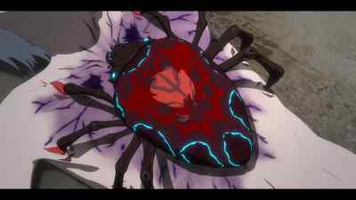 What is that?
What's on his chest? - Pacific Rim: The Black